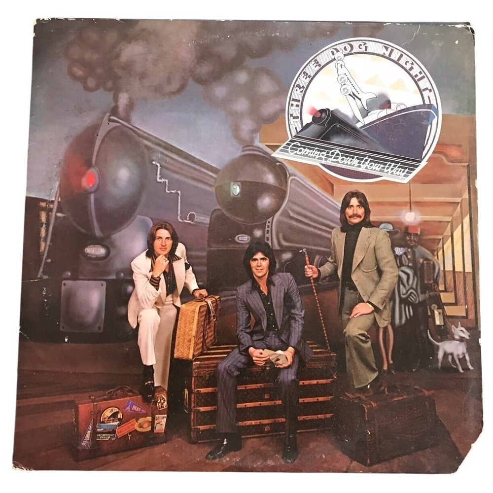 Three Dog Night Coming Down Your Way Vinyl LP 1975 ABC Classic Rock Album